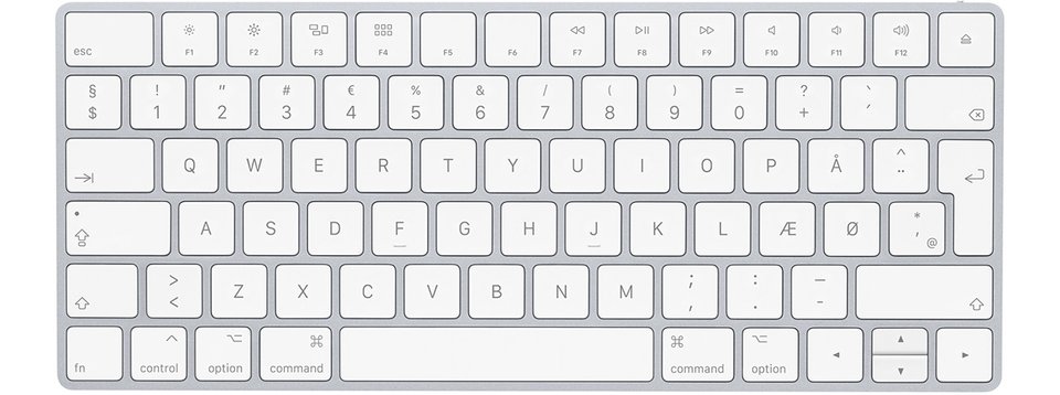 デンマーク語キーボード